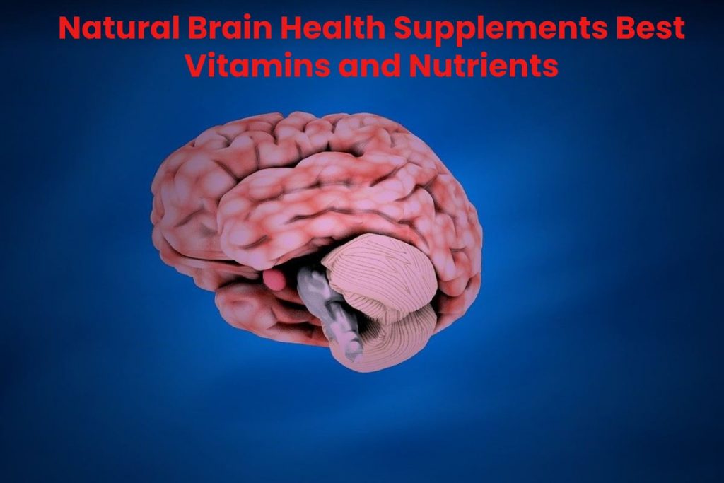 Natural Brain Health Supplements Best Vitamins and Nutrients