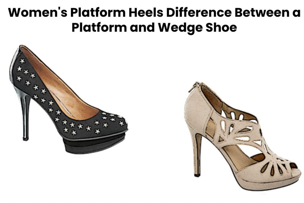 Women's Platform Heels Difference Between a Platform and Wedge Shoe