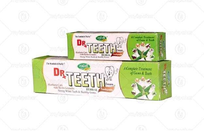 Dr Teeth Toothpaste Swadashi Aayirvwda Introduction