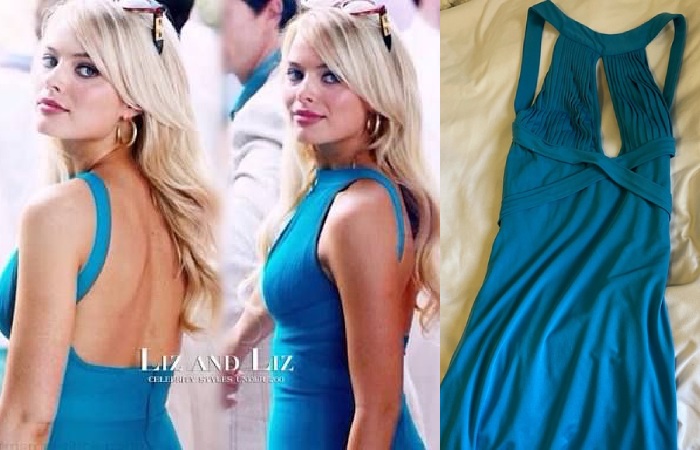 Margot Robbie Wolf of Wall Street Blue Dress is for Sale