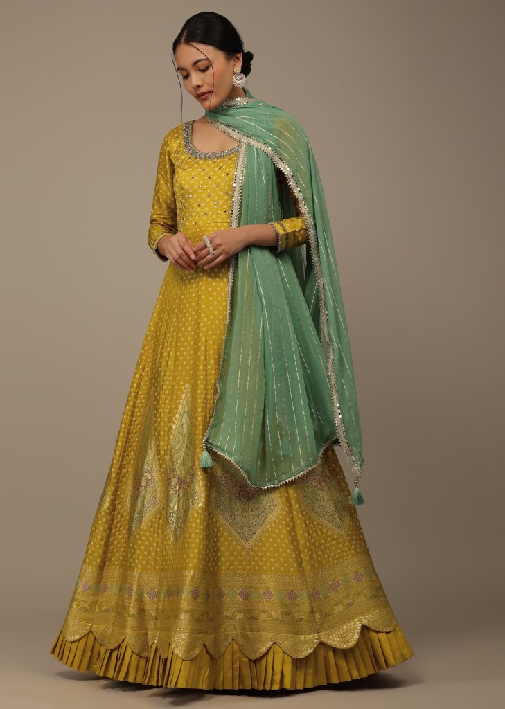 canary_yellow_embroidered_anarkali_suit