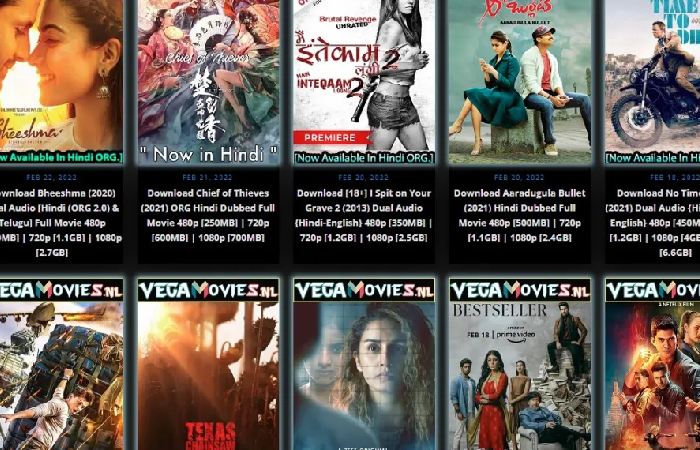 Movies on Vegamovies.nl 2023
