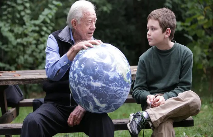 About What is it like growing up as Jimmy Carter's grandson_