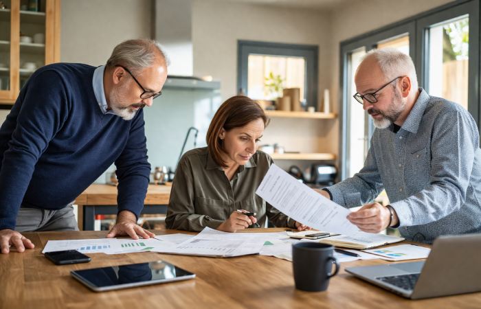 discussing costs and payment terms with your plumber