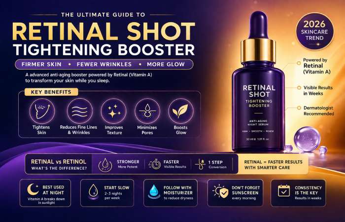 what is a retinal shot tightening booster